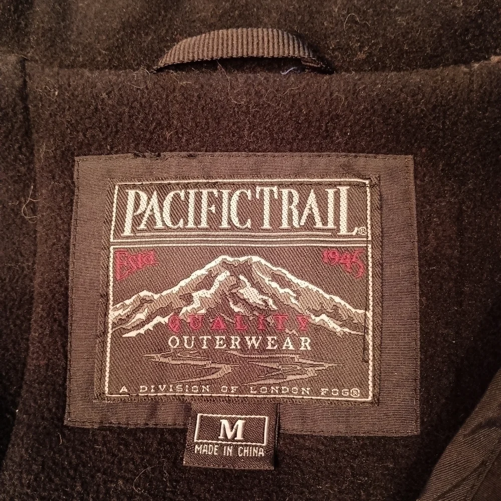 Pacific Trail Women's Plush Blue with Attached Hood Parka